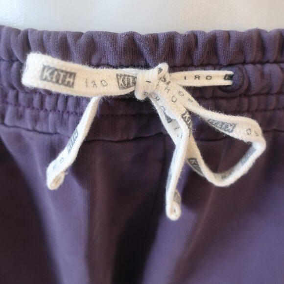 Mens Iro x KITH Plum Distressed Drawstring Jogger Sweatpants L - Picture 3 of 11